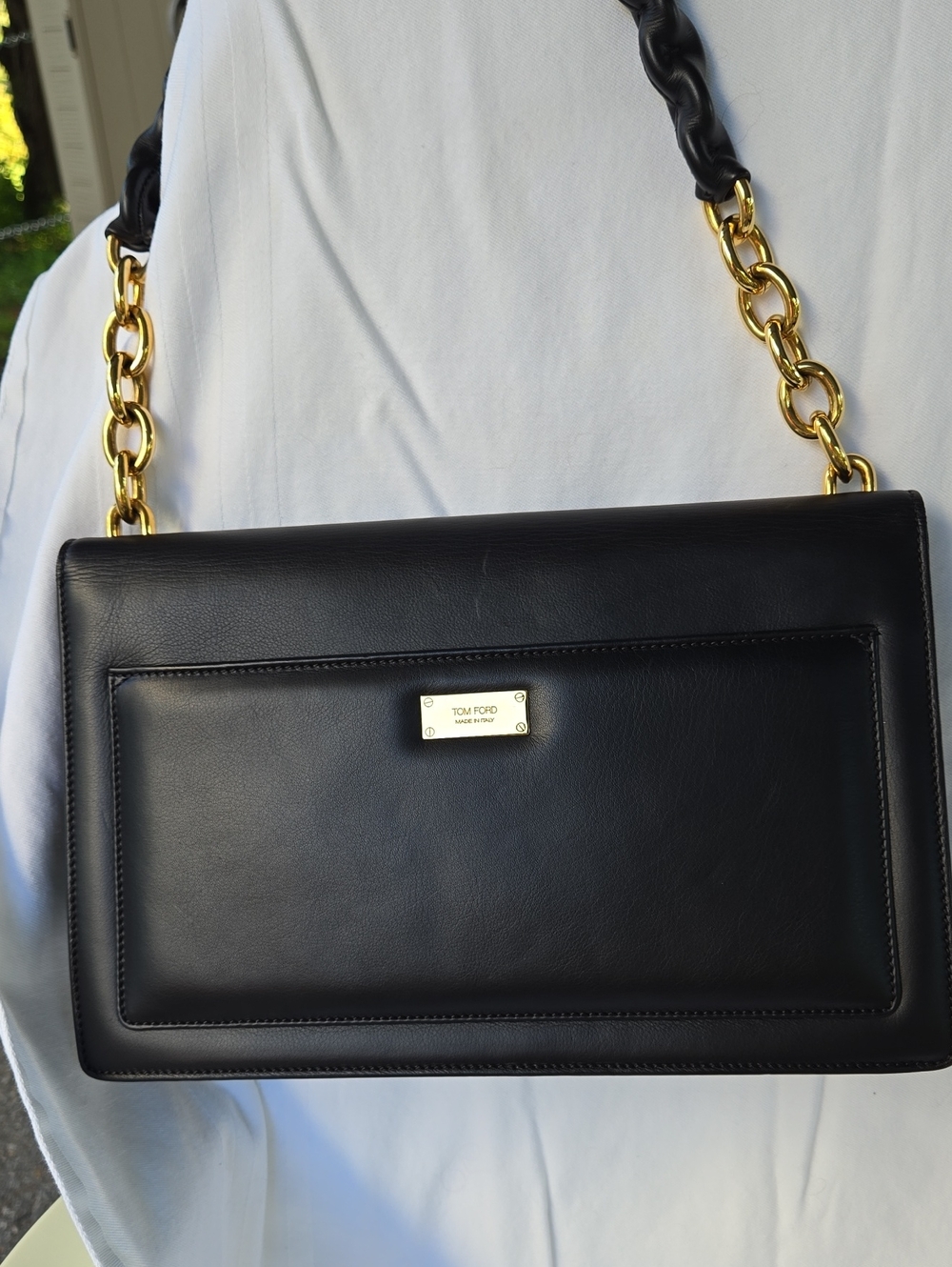 Tom Ford Carine Leather Handbag - Picture 5 of 16